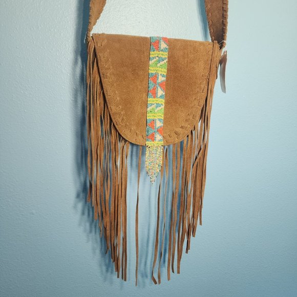 Jean Louis Scherrer Fringe Boutique Purse MSRP $200 - Picture 2 of 8